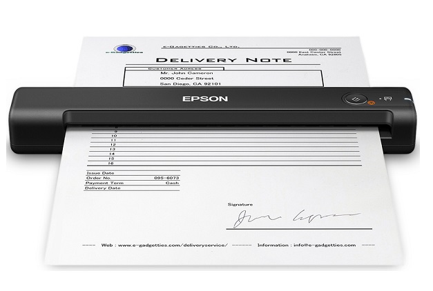 Máy quét Epson ES-50 sở hữu kích thước nhỏ, gọn và nhẹ