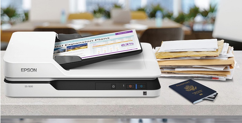 Máy quét Epson WorkForce DS-1630 chuyên nghiệp, bền bỉ