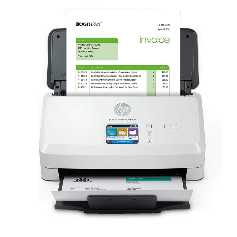 Máy Scan HP ScanJet Pro N4000 snw1 (6FW08A)