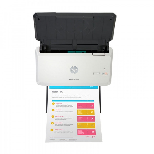 Máy Scan HP ScanJet Pro 2000 S2 Sheet-feed (6FW06A) - 4