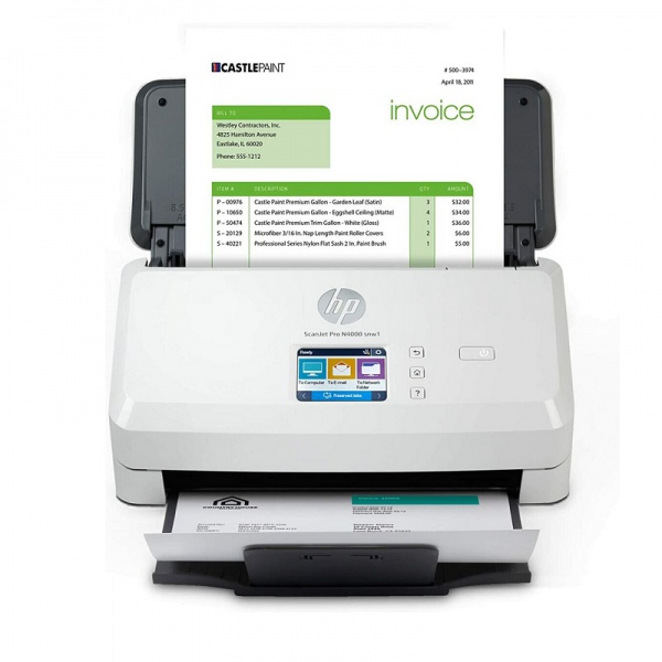 Máy Scan HP ScanJet Pro N4000 snw1 (6FW08A) - 1