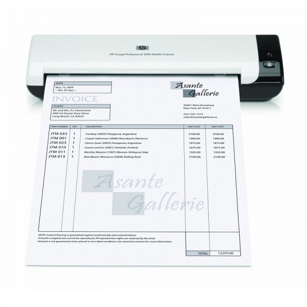 Máy scan HP Professional 1000 Mobile Scanner (L2722A) - 4